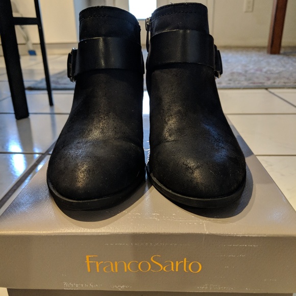 Franco Sarto Shoes - Franco Sarto Leather Ankle Boots